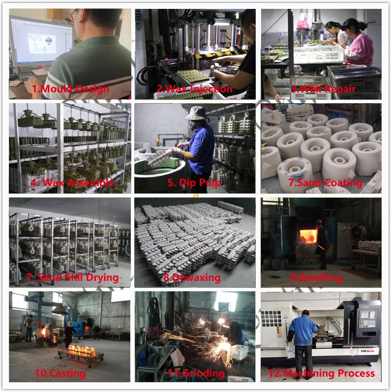 Custom Made Water Glass Sand Casting Mining Machinery Parts