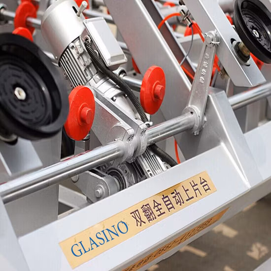 Ligne automatique pour machine de découpe de verre de forme