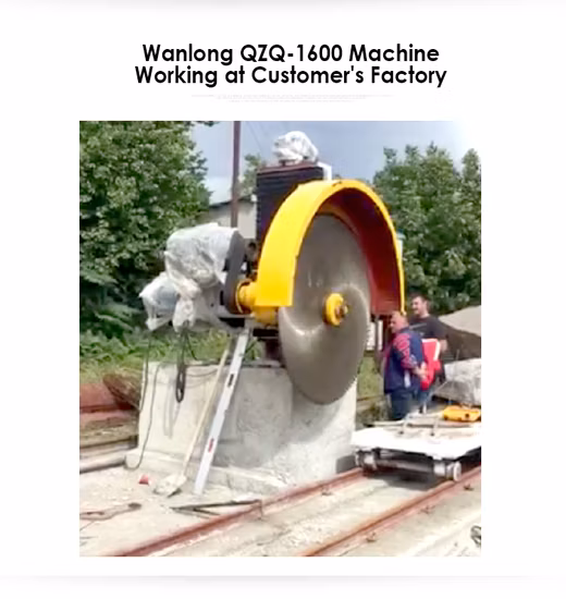 Machine de découpe de pierre de type CNC à pont laser pour le granit