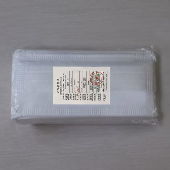 Masque protecteur dans l’industrie médicale, alimentaire et de beauté