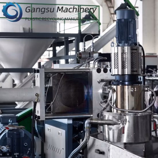 Recycler les granulés de plastique faisant la machine de production de prix de la machine